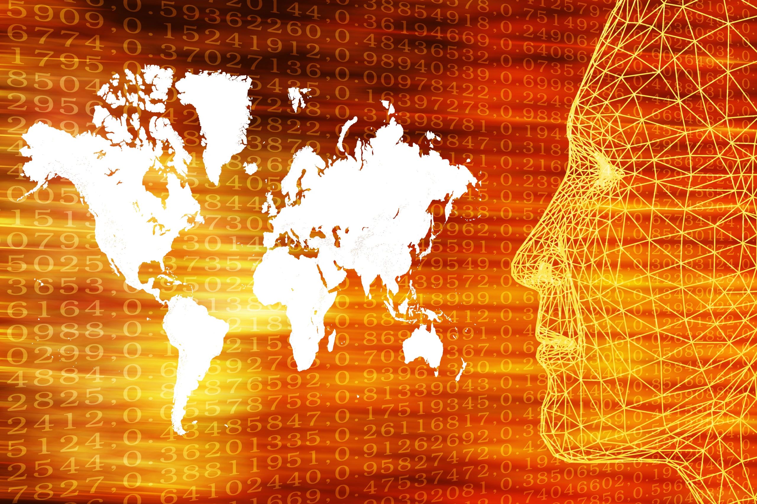 web solutions technology abstract